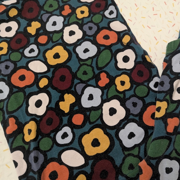 Hanna Andersson Kids Pajama Set - Multicolor Floral - Picture 2 of 3